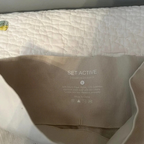 Set active oat milk leggings small - Picture 7 of 7